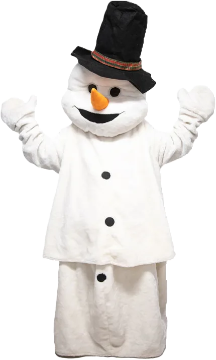 Mascote Boneco de Neve